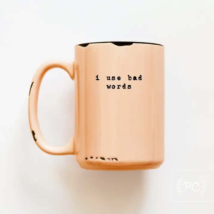 “I use bad words” Mug