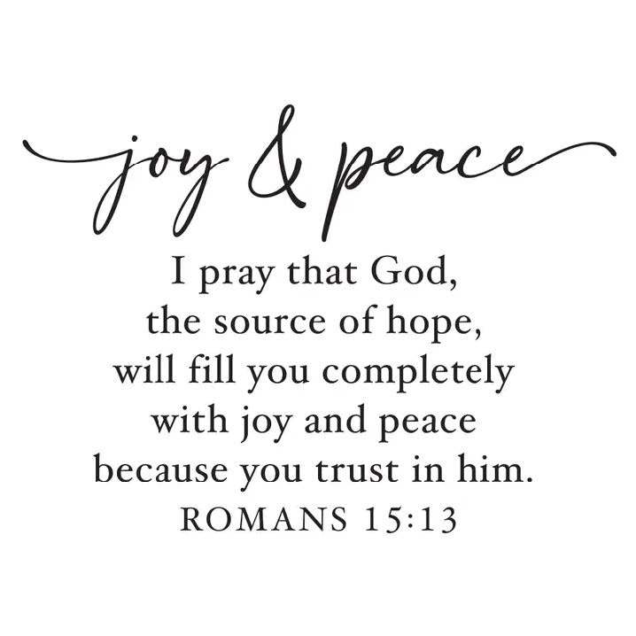 Spring Garden Joy Peace 18 oz Coffee Mug