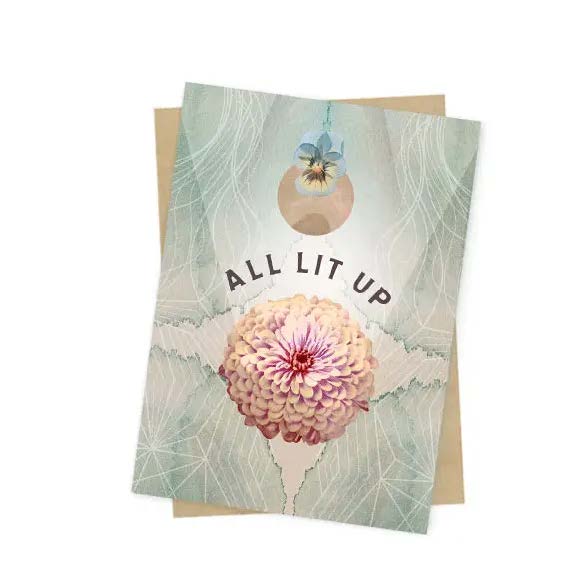 Lit Up Mini Greeting Card