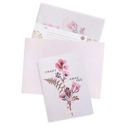 "Pink Petals" Greeting Card