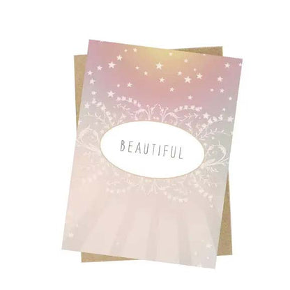 Beautiful Stars Mini Card